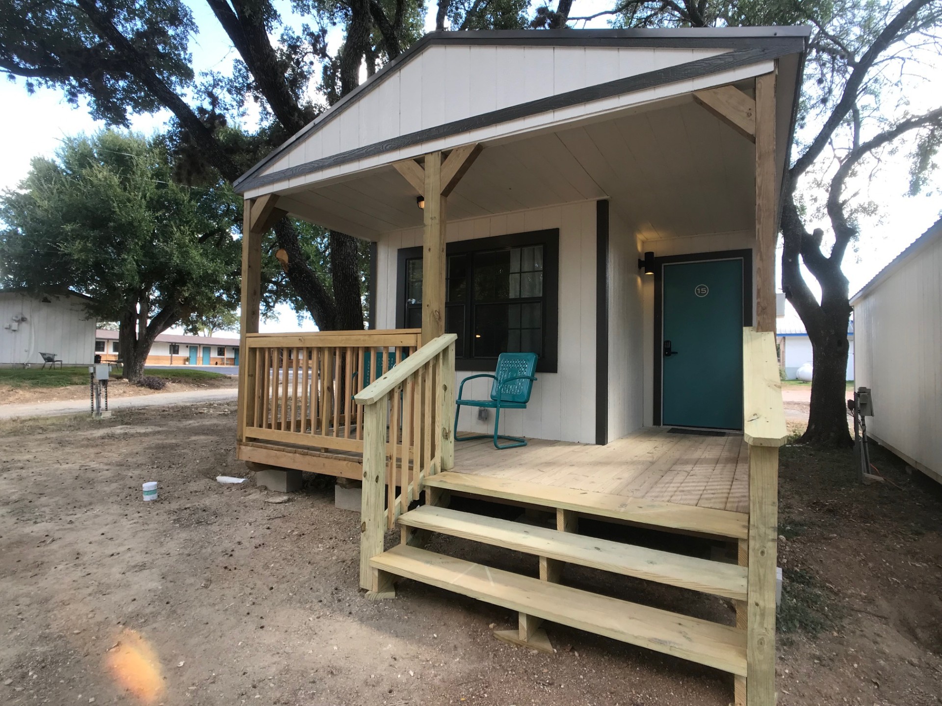Cabin #15 with covered porch